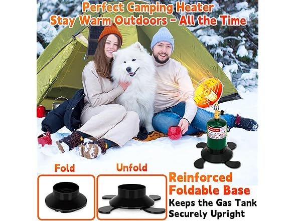 HEYDUOTON Portable Propane Heater for Camping