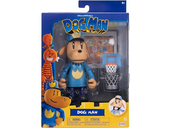 JAKKS Dog Man 5" Action Figure Dog Man