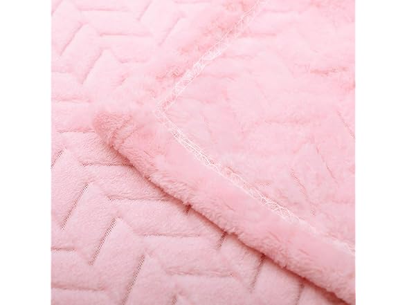 Rest-Eazzzy Baby Blanket Flannel, (Pink 25" x 32")