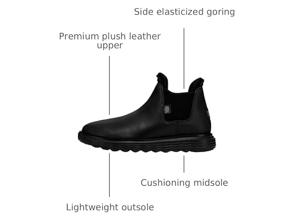 Hey Dude Branson Boot Craft Leather Women's Shoes
