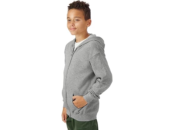 Gildan Youth Full Zip Hoodie Sweatshirt,