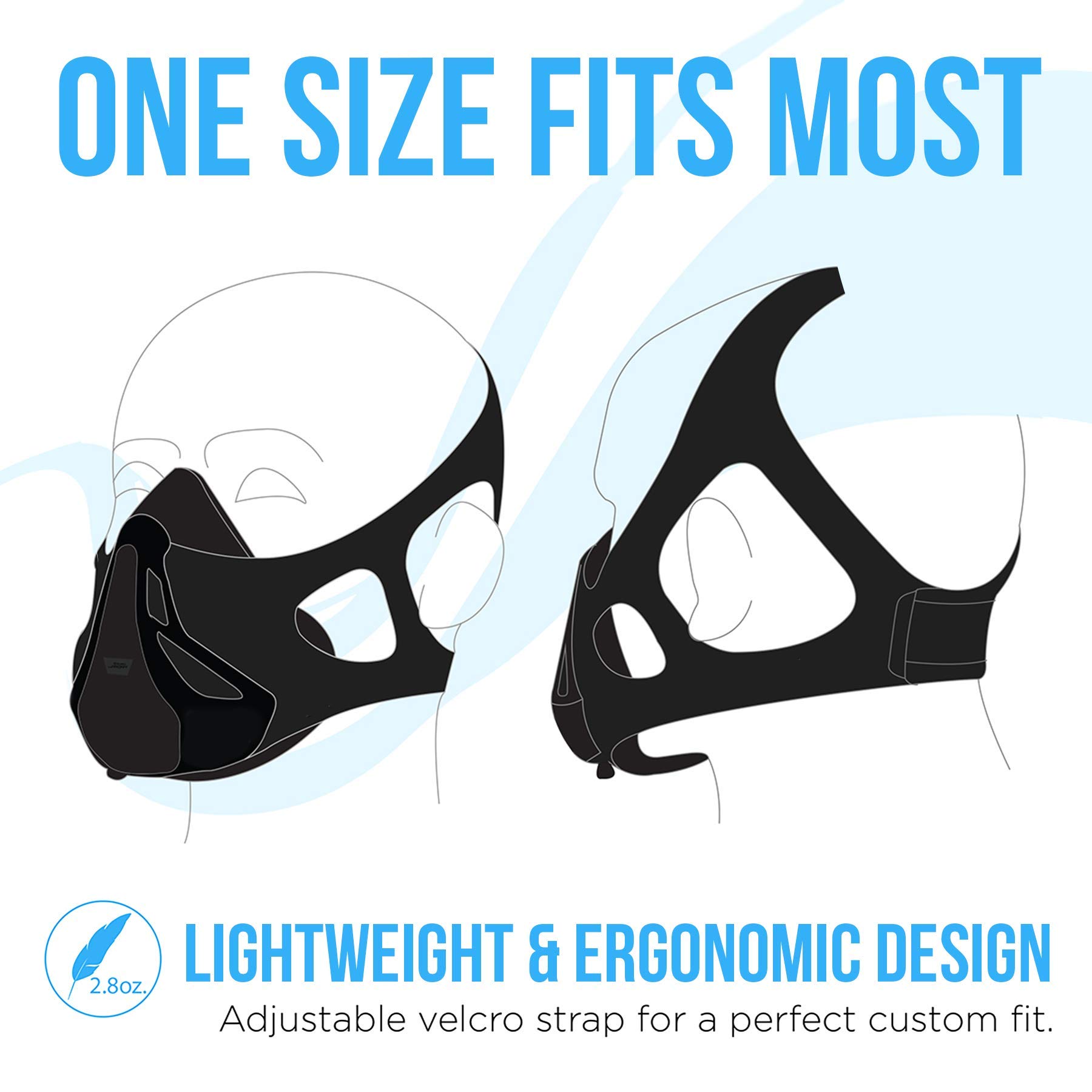 Peak Resistance High-Altitude Training Mask - Gallery 26
