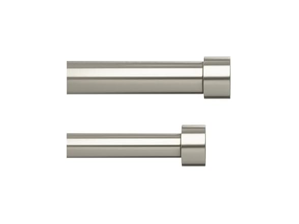 Umbra Cappa Double Curtain Rod, Inc Nickel