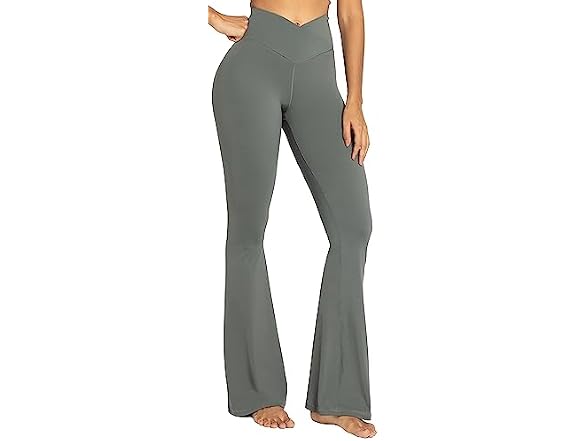 Sunzel Flare Leggings 32in L Grey