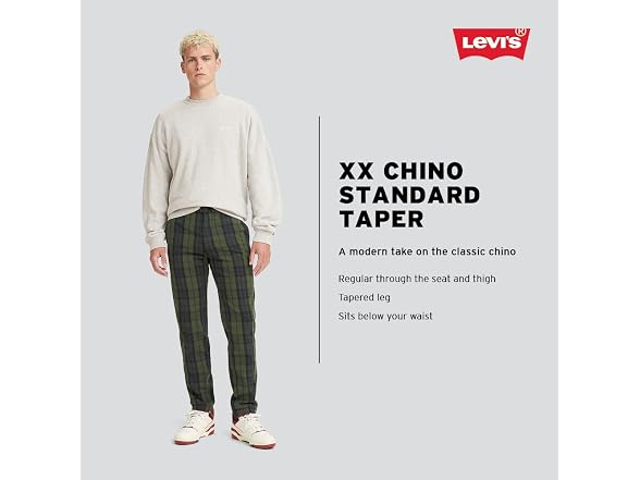 Levi's Men's (31) ® XX Standard Taper Chino Olive