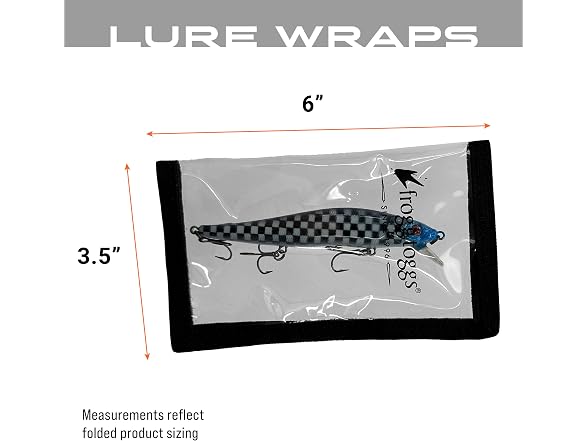 FROGG TOGGS Six Inch Lure Wrap