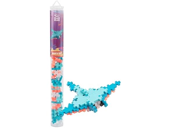 3D Manta Ray Figure Building Block Set