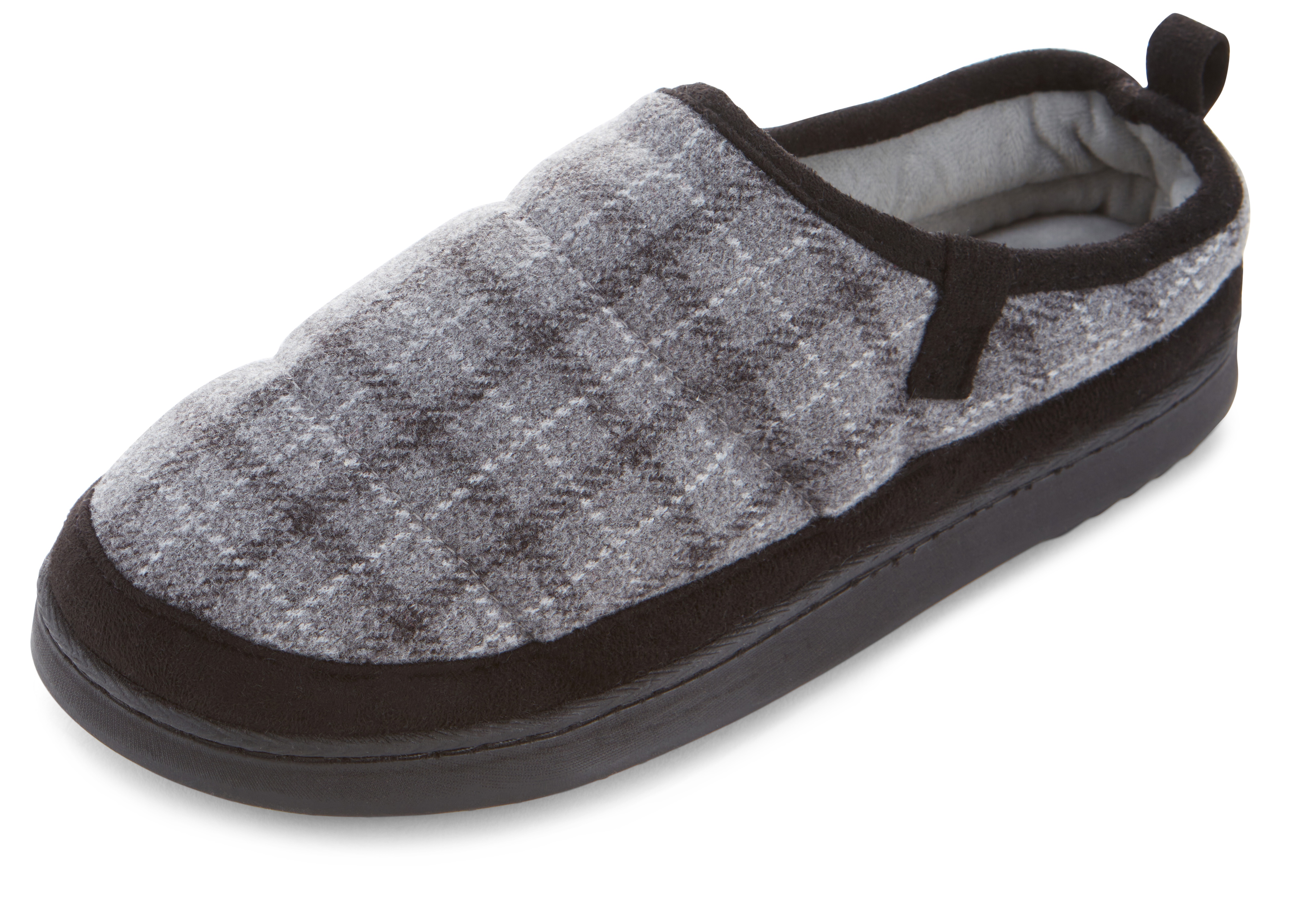 Floopi Womens Detailed Plaid Clog Slipper - Gallery 13