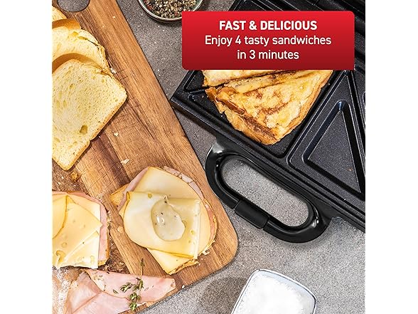 T-fal Compact Sandwich Maker