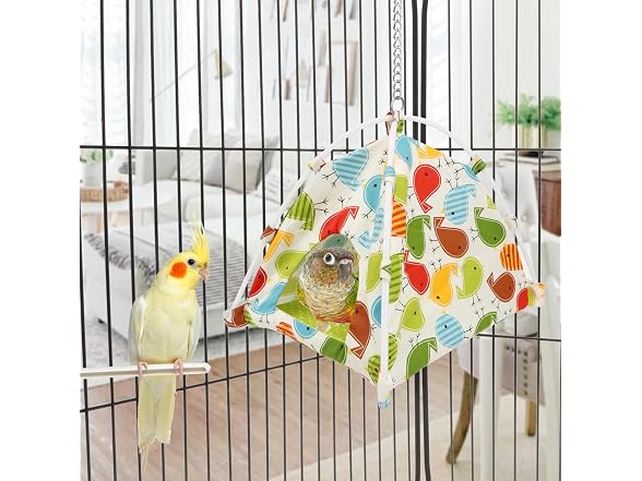 Wontee Bird Nest House Parrot Hanging Tent S