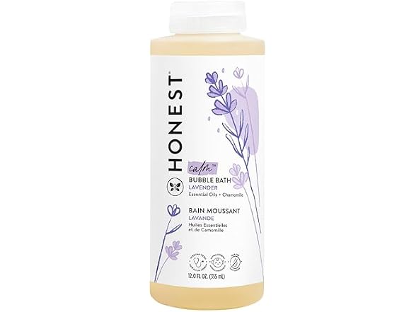 Honest Company Bubble Bath Lavender Calm 12oz