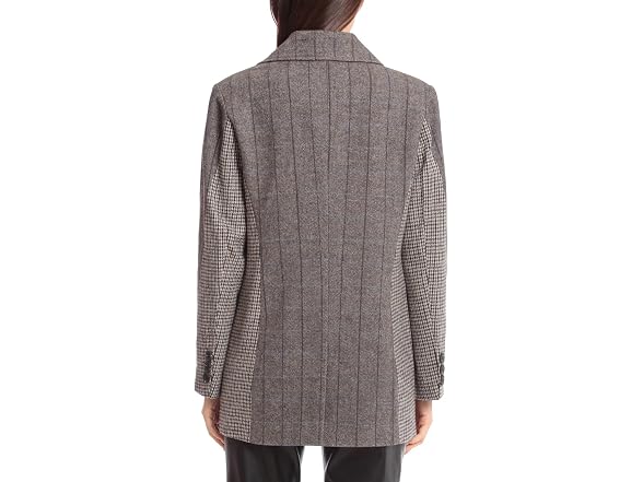 Avec Les Filles Women (XS) Mixed Double Blazer