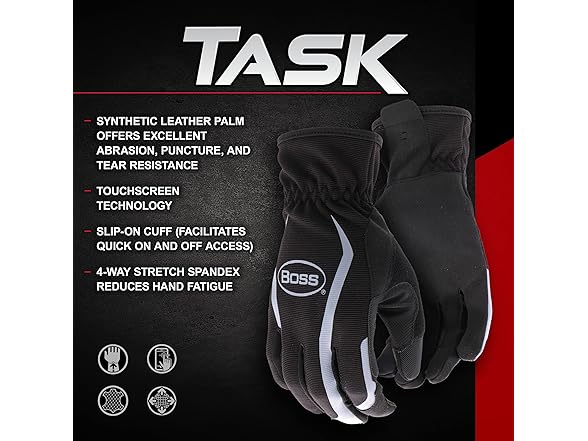 BOSS B52031 Multipurpose Task Synthetic