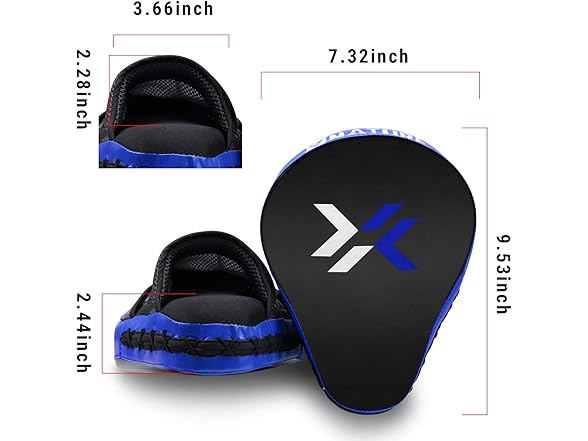 Xnature Curved Punching Mitts