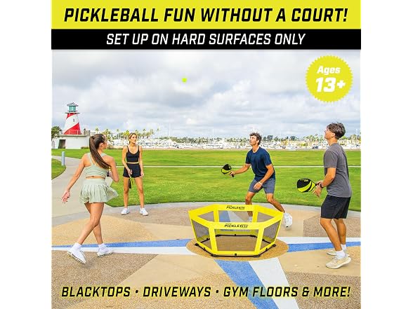 GoSports Pickle 360 Hardcourt Game Set