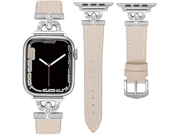 Unique D-Shape Metal Buckle Apple Bands