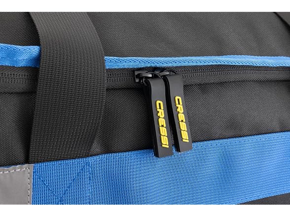 Cressi Olimpia Sport & Gym Duffel Bags, Black/Blue, 45 L