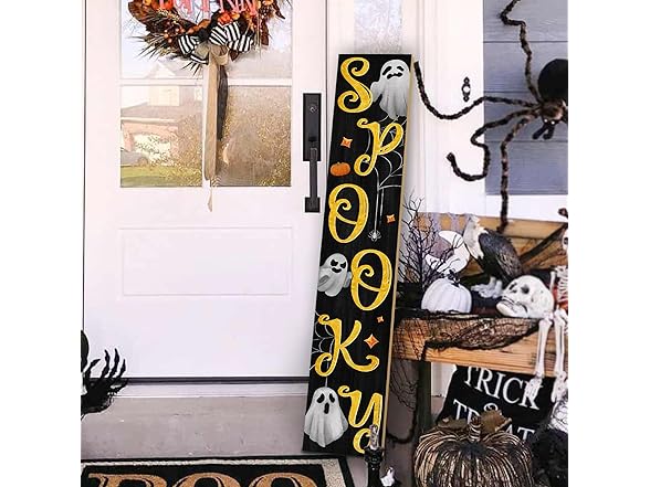 Halloween Spooky Porch Sign