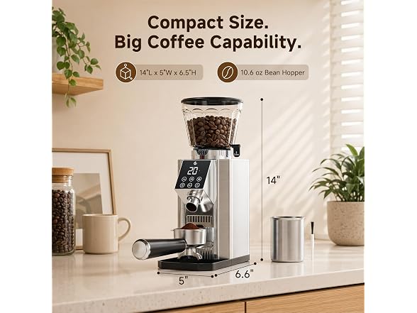 Electric Conical Burr Coffee Grinder