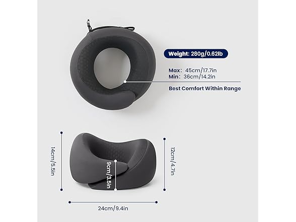 Dream Valley Cooling Travel Pillow