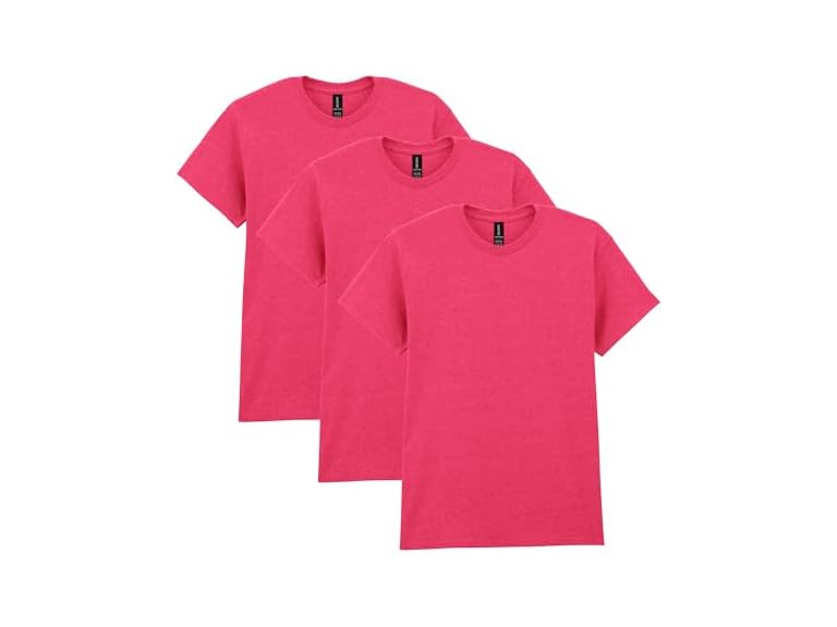 Gildan Mens Heavy Cotton T-shirt (Large)