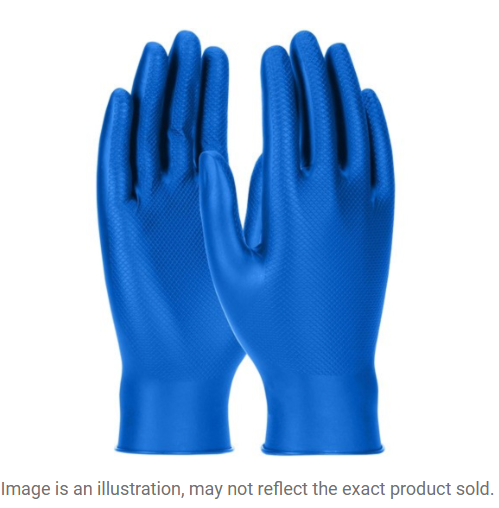 Grippaz Nitrile 4.5 mil, Textured Grip, 1000 Gloves - Gallery 2