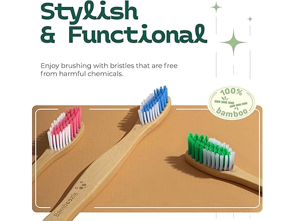 Bamboozle Eco-Friendly Toothbrush