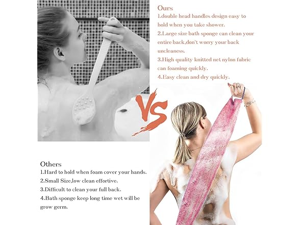 Dr.Pedi African Net Sponge with Handles 3 Pieces