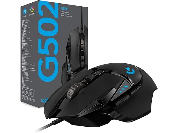 Logitech G502 Hero High Performance Gaming Mouse