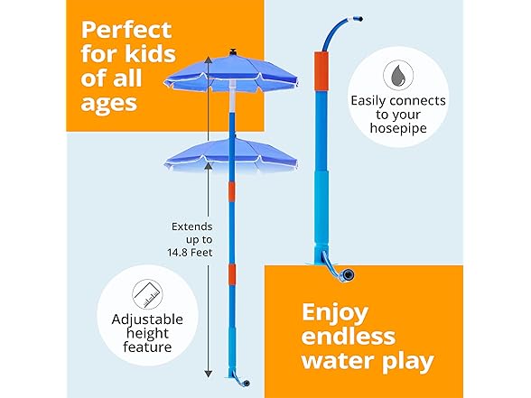 Plum Play Umbrella Sprinkler for Kids