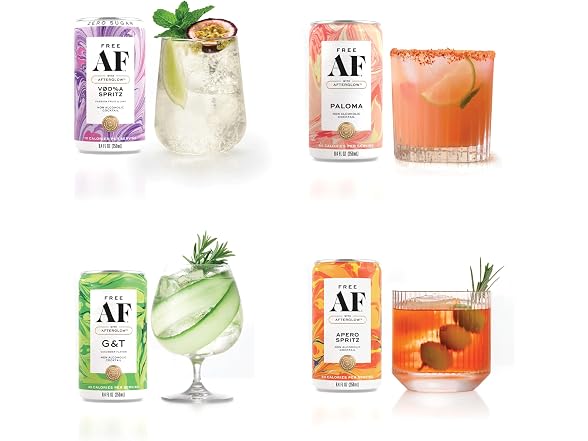 Free AF Sparkling Drink