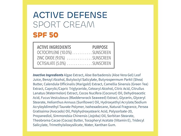 Seaweed Bath Co. Active Defense SPF 50 Sunscreen