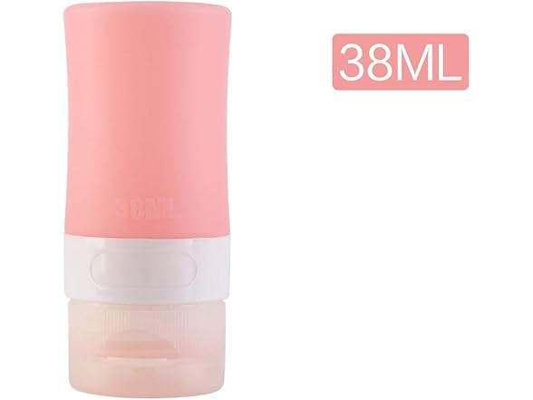 nan Axgo Portable Travel Bottles Set, Leak Proof Squeez