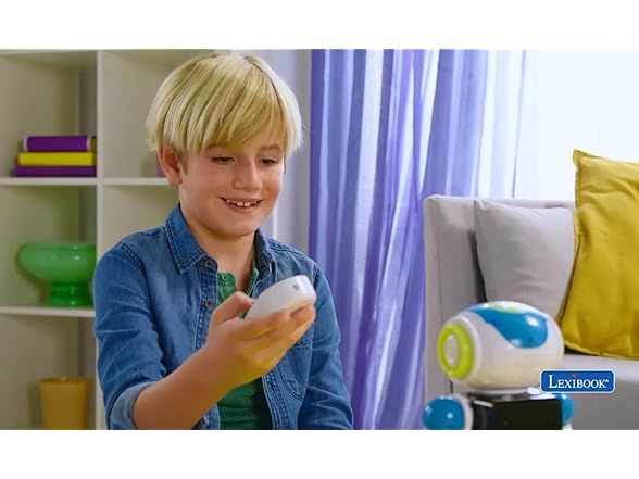 LEXiBOOK Powerman Jr. Smart Interactive Toy Robot