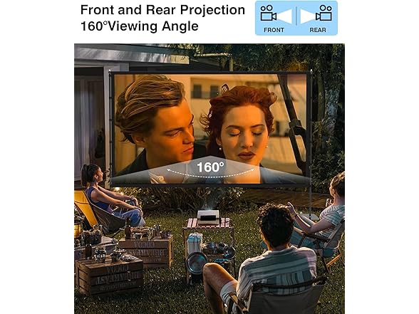 Projector Screen with Stand | 100in