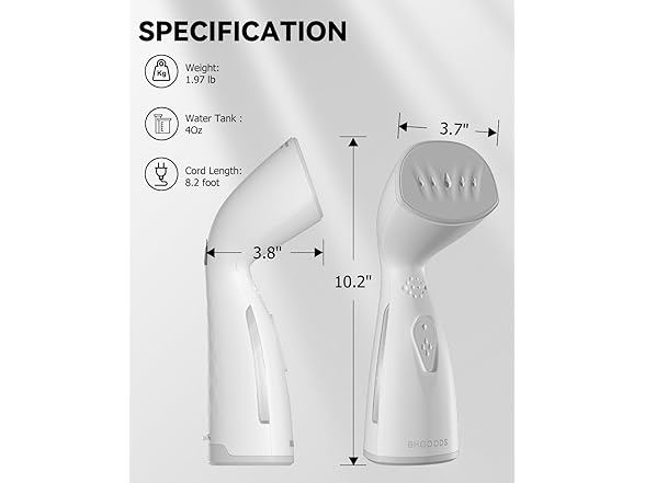 BHGOODS Steamer for Clothes