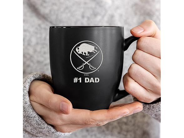 Sabres Dad Mug Black 15oz