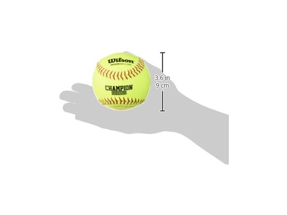 WILSON A9306 11" ASA Championship Series Synthetic SST Softball 1 Dozen