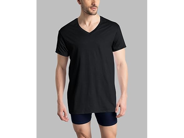 Fruit of the Loom V-Neck Assorted (S)