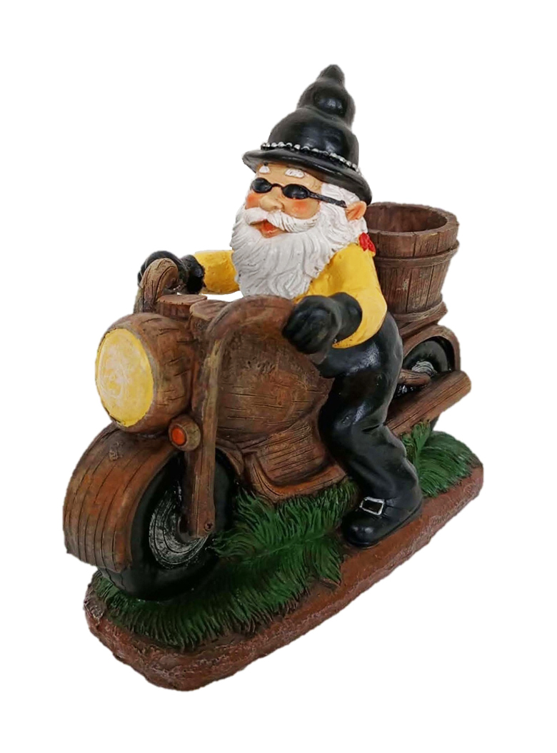 8" Motorcycle Gnome - Gallery 2