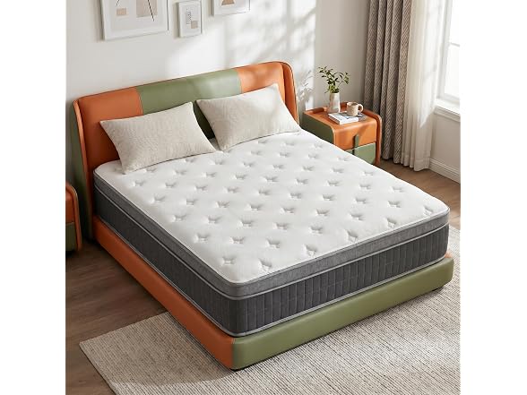 UNZIPE 14 Inch Full Memory Foam Mattress, Medium Firm