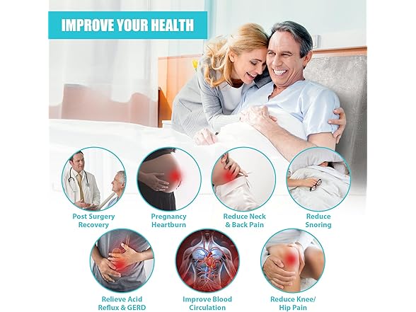 Lisenwood Foam Bed Wedge Pillow Set