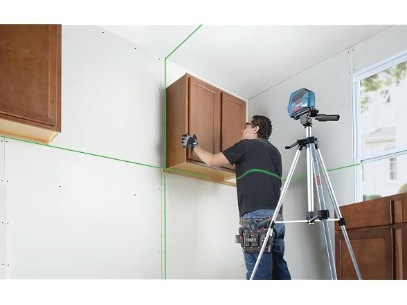 Bosch GLL 100 GX Green-Beam Self-Leveling Laser