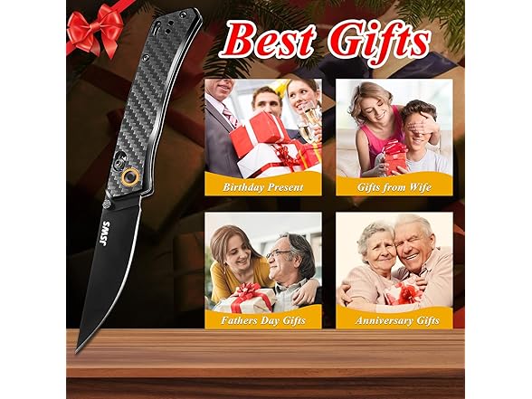 JSWS Camping Folding Knife