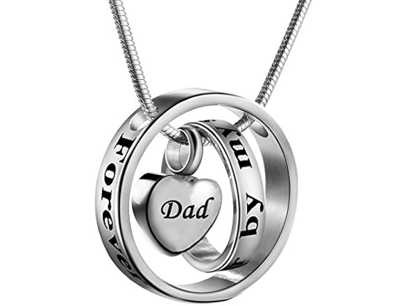 Cremation Silver Heart Locket