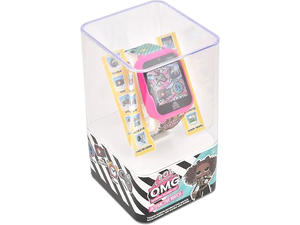 Accutime Kids LOL Surprise Pink Educational Watch