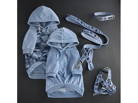 Remy II - The Recycled Ribbon Collar, Navy Camo