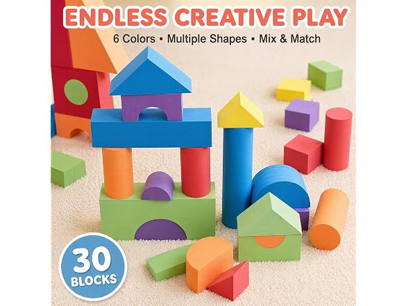 Haonewbee Large Building Foam Blocks