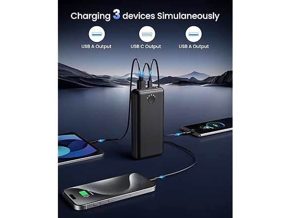 RONEGN Power Bank | 40000mAh | 22.5W