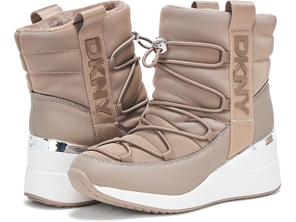 DKNY Women's Perla Wedge Sneaker Boot